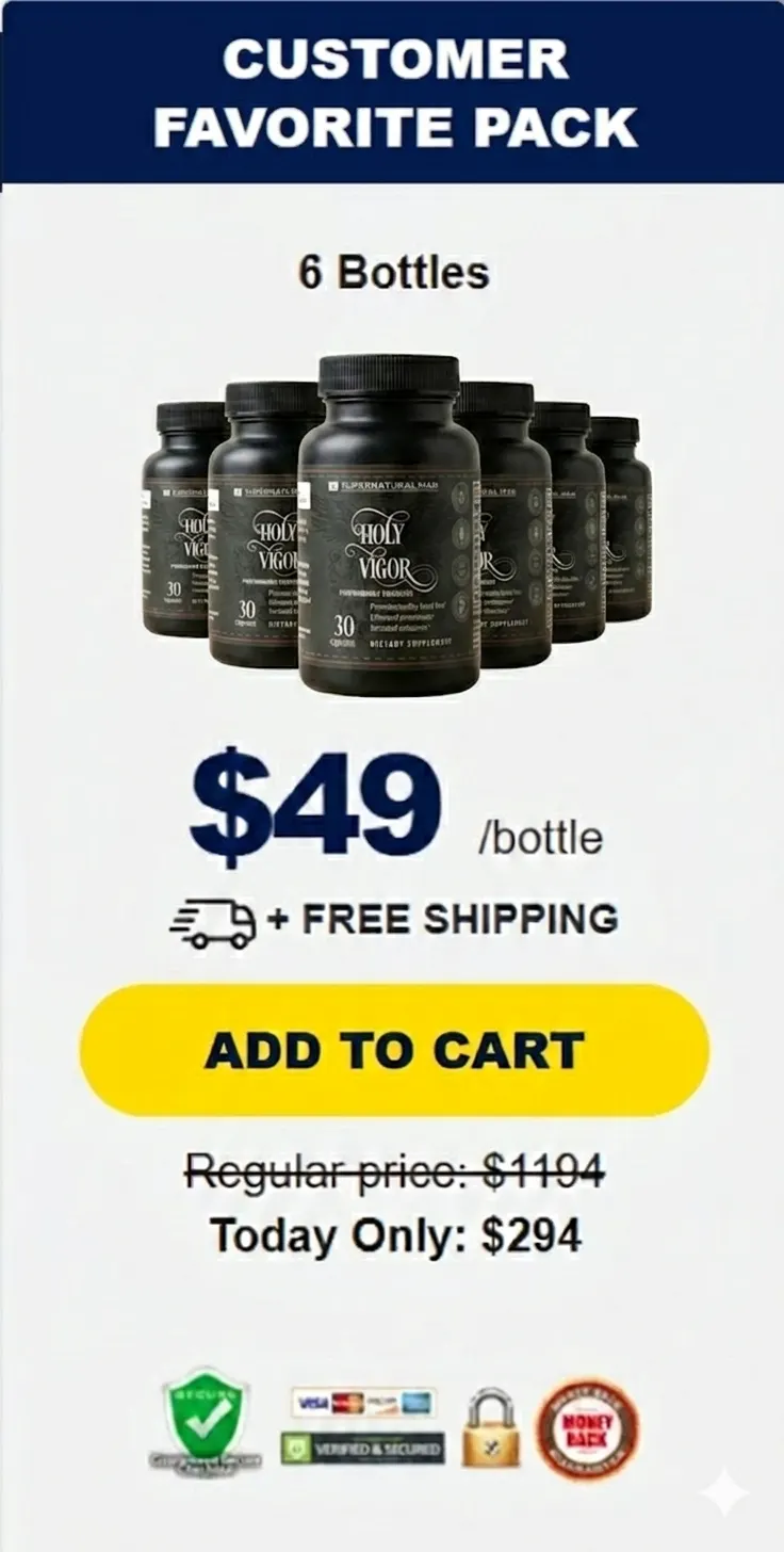 holyvigor - 6 Bottles